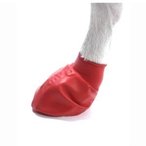 Paws Rubber Slip On Dog Boot, Set of 2, Size Medium